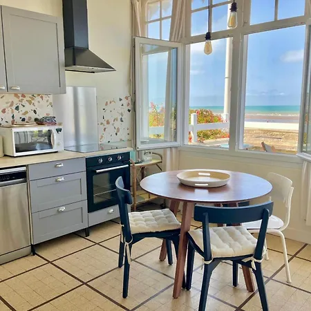 Lägenhet La Parenthese Marine, Vue Avec Terrasse Arromanches-les-Bains