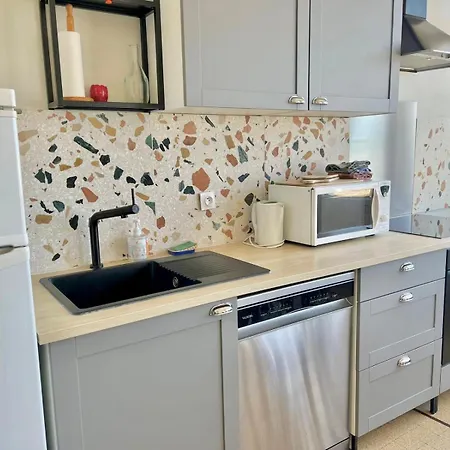 Апартаменты La Parenthese Marine, Vue Avec Terrasse