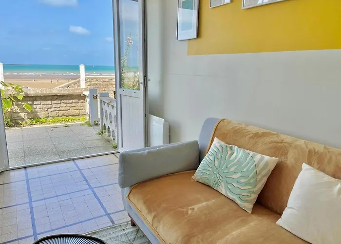 La Parenthese Marine, Vue Avec Terrasse Apartment Arromanches-les-Bains