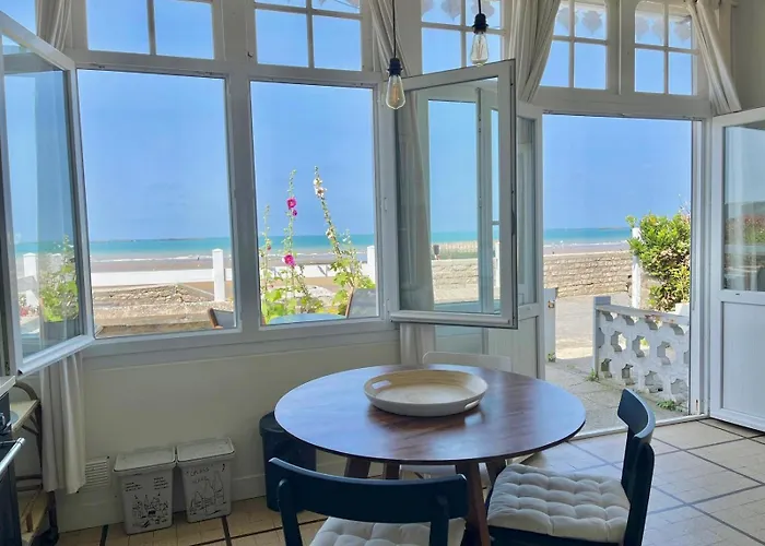 La Parenthese Marine, Vue Avec Terrasse Arromanches-les-Bains